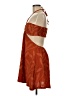 Shein 100% Polyester Orange Cocktail Dress Size 6 - photo 5