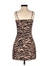 Unbranded Animal Print Tan Cocktail Dress Size S (estimated) - photo 2