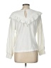 J.Crew Ivory Long Sleeve Blouse Size L - photo 2