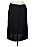 Joanna Solid Black Casual Skirt Size 16 (estimated) - photo 1