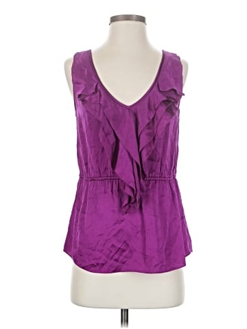Rebecca Taylor Sleeveless Silk Top (view 1)