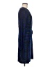 MICHAEL Michael Kors Plaid Blue Casual Dress Size M - photo 4