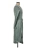 Shein 100% Polyester Gray Casual Dress Size 6 - photo 4