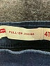 Levi's Solid Blue Jeggings Size 4T - photo 3