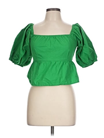 Sim & Sam Short Sleeve Blouse (view 1)