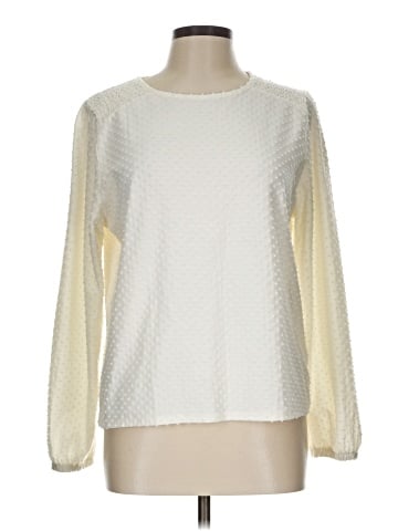 J.Crew Factory Store Long Sleeve Blouse (view 1)