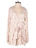 Altar'd State 100% Rayon Floral Ivory Romper Size M - photo 1