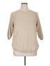 J.Jill 100% Cotton Tan Pullover Sweater Size XL - photo 1
