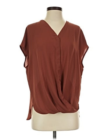 Trouve Short Sleeve Blouse (view 1)