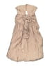 Hello Molly 100% Polyester Tan Pink Casual Dress Size 4 - photo 2
