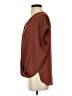 Trouve 100% Polyester Brown Short Sleeve Blouse Size S - photo 5
