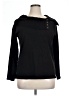 Rafaella Black Long Sleeve Top Size XL - photo 1