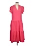 Assorted Brands Pink Casual Dress Size L - photo 1