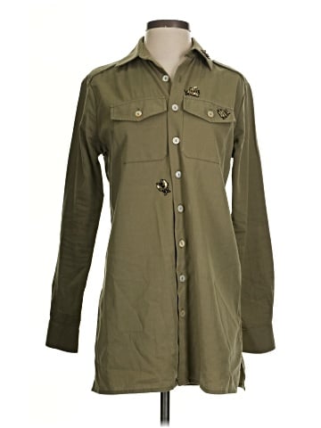 Figue Long Sleeve Button-Down Shirt (view 1)