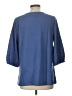 Haute Hippie Blue 3/4 Sleeve T-Shirt Size L - photo 2