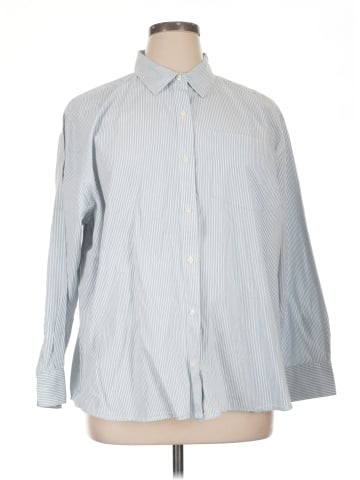a.n.a. A New Approach Long Sleeve Button-Down Shirt (view 1)