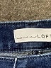 Ann Taylor LOFT Stripes Blue Jeans Size 28 waist - photo 5