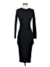 Bozzolo Solid Black Cocktail Dress Size S - photo 1