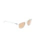 Assorted Brands White Blue Sunglasses One size - photo 1