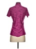 Adidas 100% Polyester Purple Short Sleeve Blouse Size S - photo 2