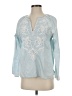 J.Crew Blue Long Sleeve Blouse Size S - photo 1