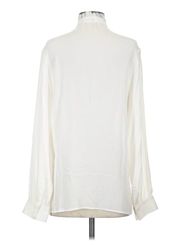 3.1 Phillip Lim Long Sleeve Silk Top (view 2)