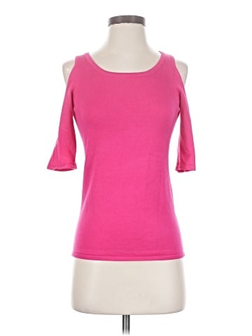 Carmen Carmen Marc Valvo Short Sleeve Top (view 1)