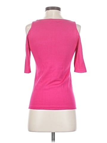 Carmen Carmen Marc Valvo Short Sleeve Top (view 2)
