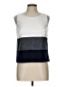 Perceptions 100% Polyester White Sleeveless Blouse Size 10 (petite) - photo 1