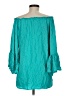 Elan Teal 3/4 Sleeve Blouse One size - photo 2