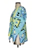 Britt Ryan 100% Polyester Blue Short Sleeve Blouse Size XS - photo 5