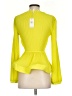 The Sang 100% Polyester Yellow Long Sleeve Blouse Size S - photo 2