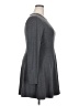 Forever 21 Plus Solid Gray Casual Dress Size 2X - photo 4