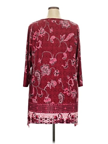 White Mark 3/4 Sleeve Blouse (view 2)