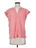 Splendid Pink Short Sleeve Blouse Size S - photo 1