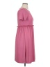 Assorted Brands Solid Pink Casual Dress Size XL - photo 4