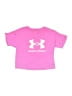 Under Armour Pink Active T-Shirt Size 5 - photo 1