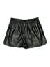 Zara Metallic Black Shorts Size L - photo 2