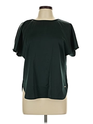 Anne Klein Short Sleeve Blouse (view 1)
