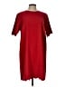 H&M 100% Polyester Red Casual Dress Size L - photo 1