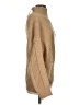 Line & Dot 100% Polyester Tan Turtleneck Sweater Size S - photo 4