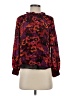 Saylor Purple Long Sleeve Blouse Size S - photo 1