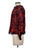 Saylor Purple Long Sleeve Blouse Size S - photo 5