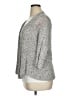 Eileen Fisher 100% Cotton Silver Cardigan Size 1X - photo 5