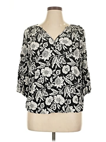 Jones New York 3/4 Sleeve Blouse (view 1)