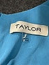 Taylor 100% Polyester Blue Cocktail Dress Size 3 - photo 4