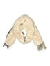 La Fiorentina 100% Polyester Ivory Tan Scarf One size - photo 1