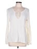Sanctuary 100% Rayon Ivory Long Sleeve Blouse Size L - photo 1