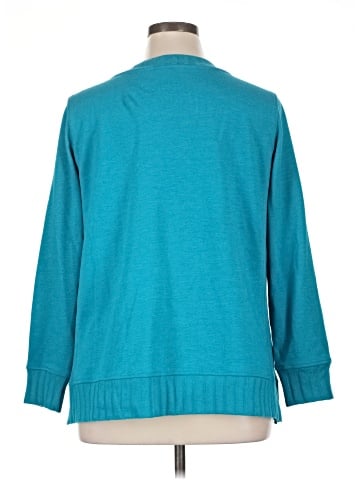 Christopher & Banks 3/4 Sleeve T-Shirt (view 2)