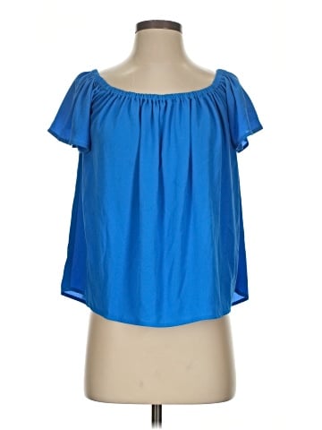 Joy Joy Short Sleeve Blouse (view 1)